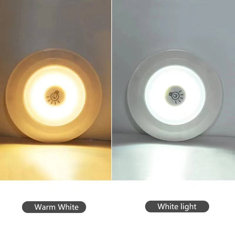 Wireless Tap LED Light with Remote Control |cell Operated Stick On Light