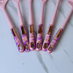 Premium Purple/Pink Silicone Kitchen Utensil Set - 7 Pieces