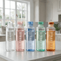 500ml Motivational Water Bottle | Hydration Tracker Bottle
