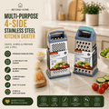 Multi-Purpose 4-Side Stainless Steel Kitchen Grater