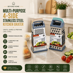 Multi-Purpose 4-Side Stainless Steel Kitchen Grater