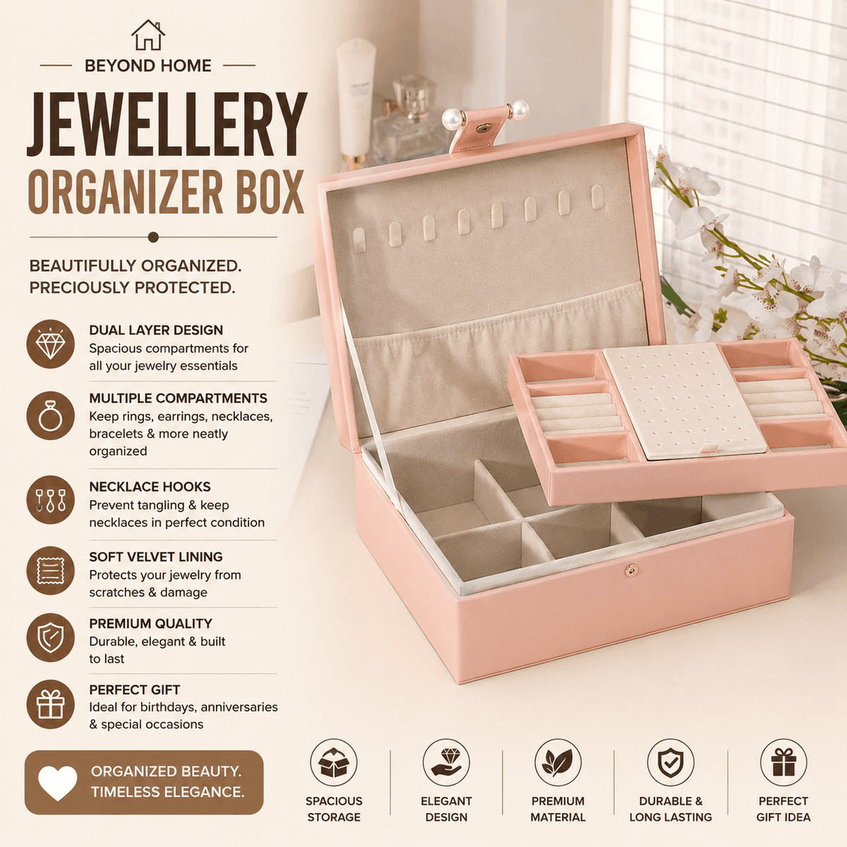 Jewellery Organizer Box