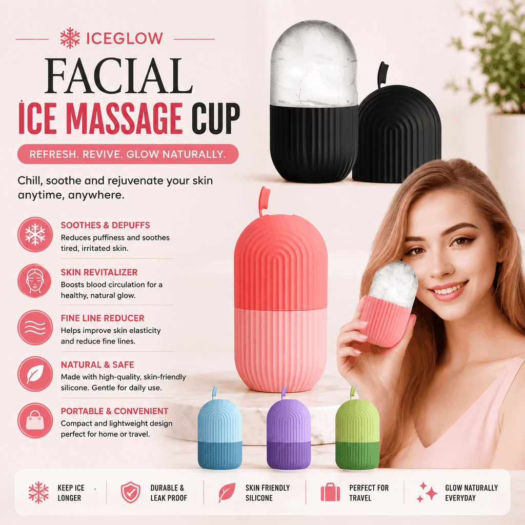 IceGlow Facial Ice Massage Cup