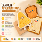 Cartoon Absorbents Towel