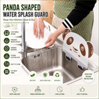 Panda shaped Water Splash Guard