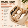Makeup Organizer Bag | Cosmetic Storage Case
