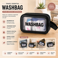 Large Transparent Wash Bag  (Large size)