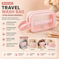 Transparent Wash Bag Travel Cosmetic Organizer ( Small size)