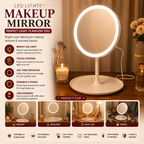 Rechargeable LED Makeup Mirror
