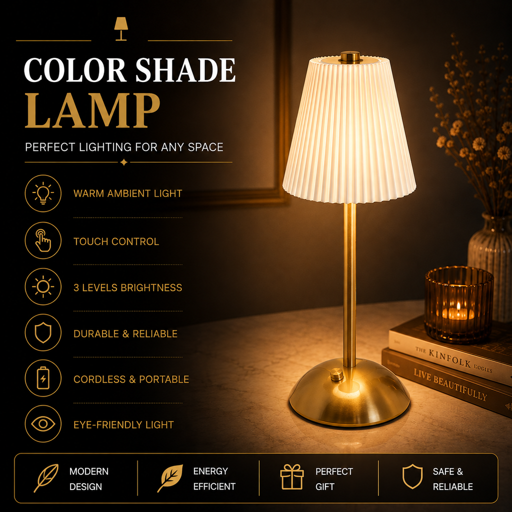 Color Shade Lamp