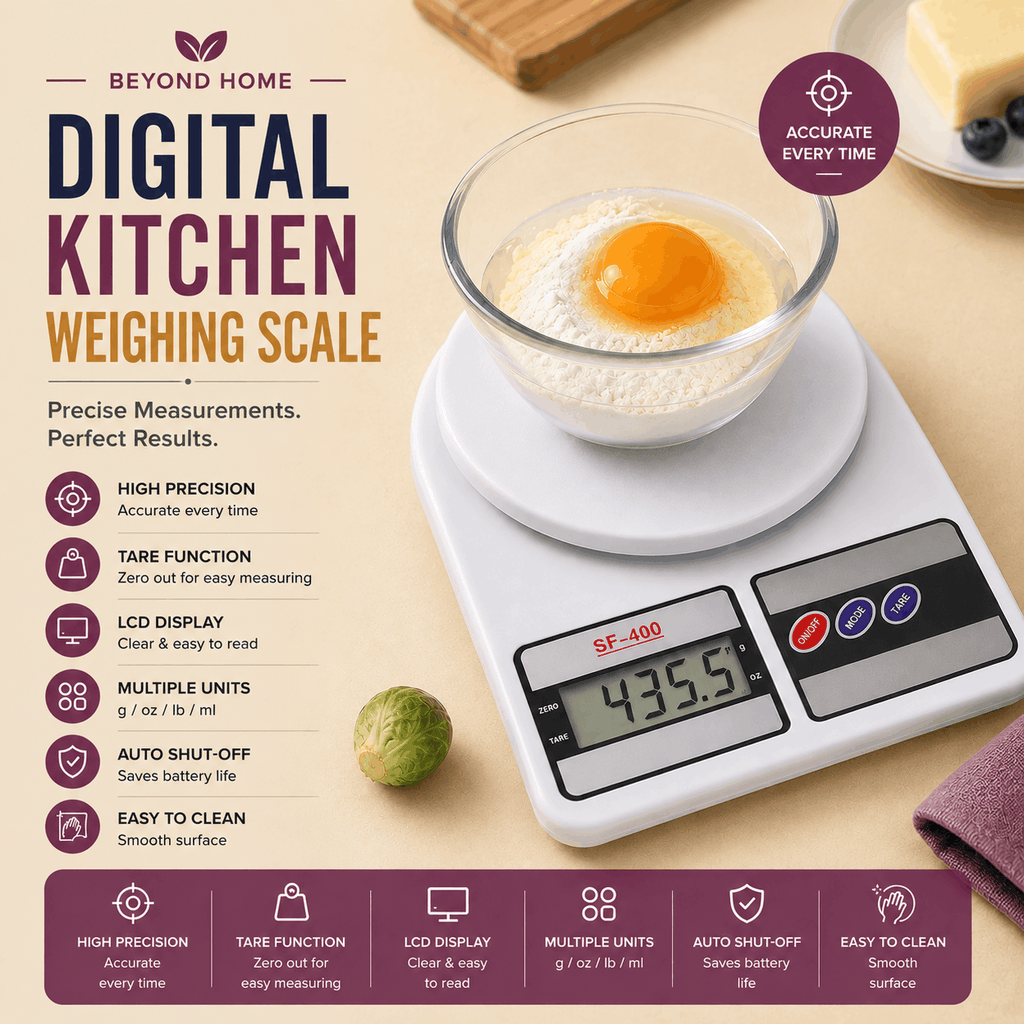 Digital Kitchen Weighing Scale