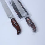 Premium Stainless Steel Slicing Knife With Wooden Handle- Single Piece