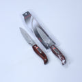 Premium Stainless Steel Paring Knife With Wooden Handle - Single Piece