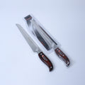 Premium Stainless Steel Bread Knife With Wooden Handle- Single Piece