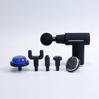 Portable Deep Tissue Massage Gun with 5 Heads | Muscle Recovery & Pain Relief Massager