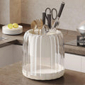 Multipurpose 360 Rotating Acrylic Spoons & Cutlery Holder