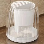 Multipurpose 360 Rotating Acrylic Spoons & Cutlery Holder