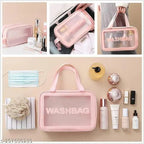 Transparent Wash Bag Travel Cosmetic Organizer ( Small size)