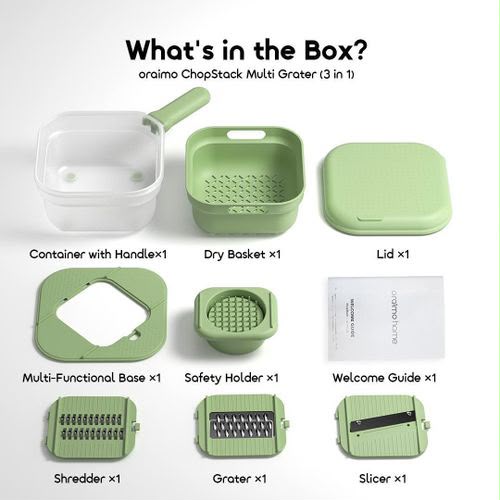 4 in 1 Vegetable Grater & Slicer