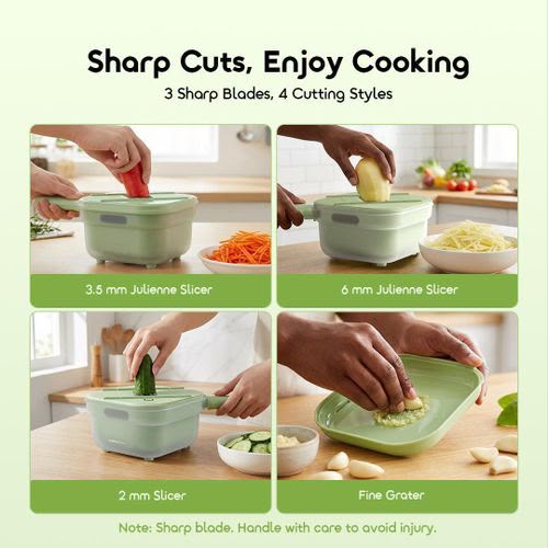 4 in 1 Vegetable Grater & Slicer
