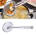 FryGuard Stainless Steel Food Clip & Strainer