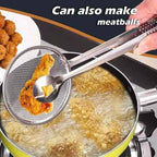 FryGuard Stainless Steel Food Clip & Strainer