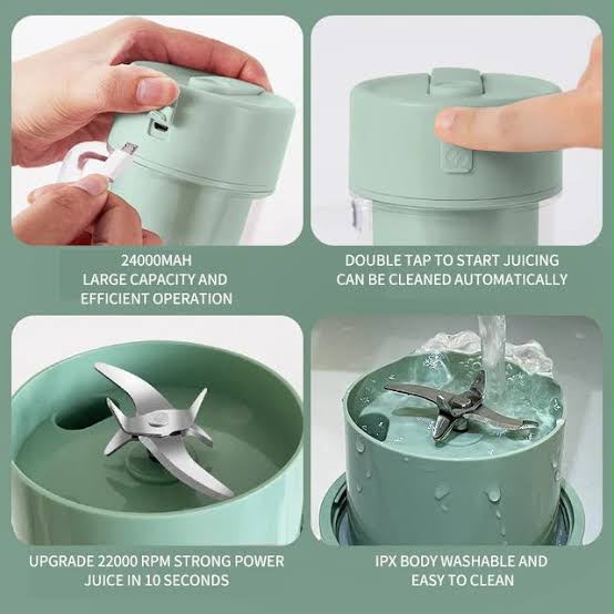 340ML Mini Portable Crusher Juicer