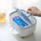 Ecoco Multifunctional Tissue Box & Desktop Organizer