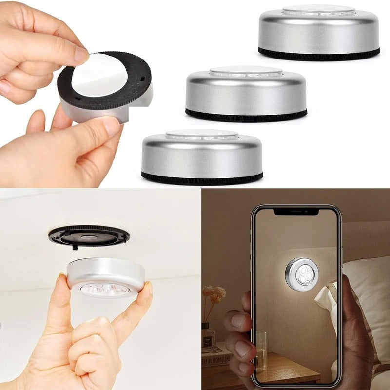 LED Tap Light – Touch Activated Wireless Cabinet & Closet Light