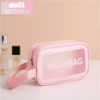 Transparent Wash Bag Travel Cosmetic Organizer ( Small size)