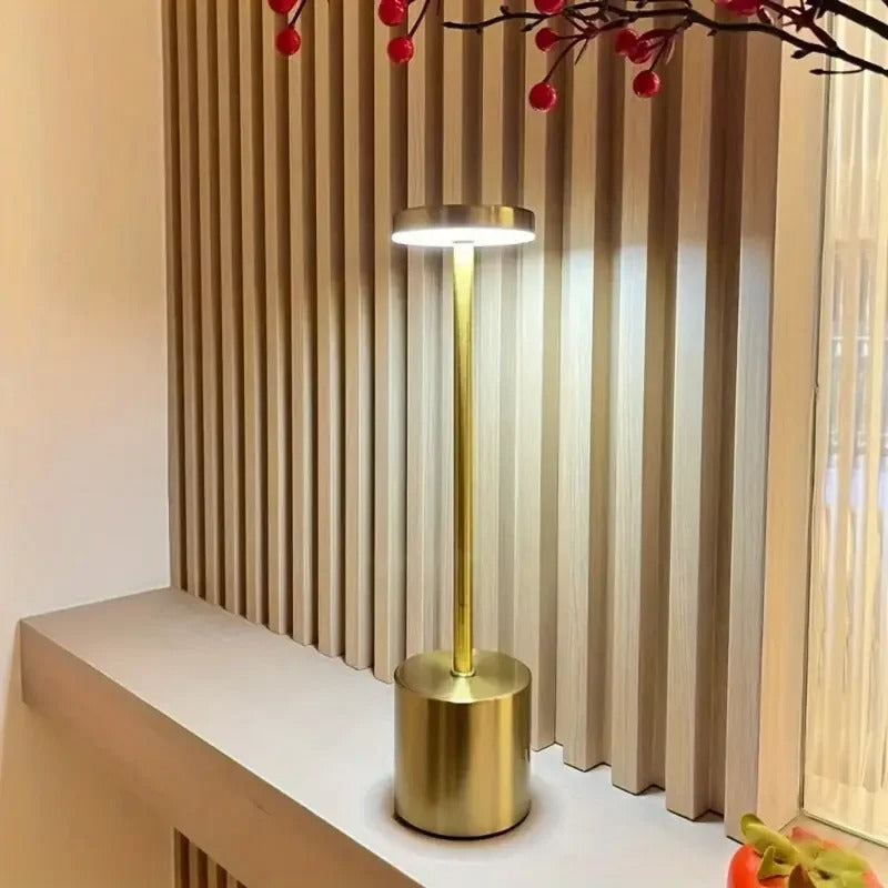 LED Desk Lamp –  Minimalist Rechargeable Table Lamp for Home & Office