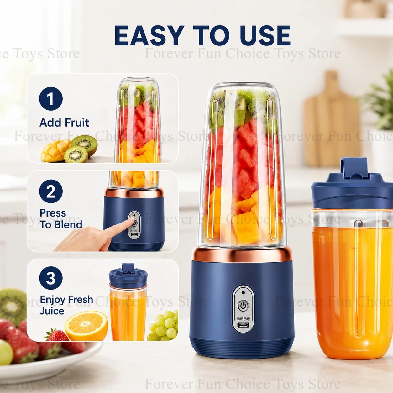 Multifunctional Portable Juicer