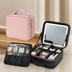 LED Cosmetic Makeup Organizer Bag