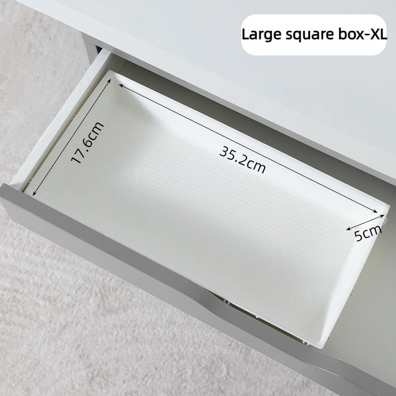 11 Pcs Large Makeup Drawer Organizer Tray Set