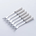 Elegant Ceramic Cutlery Set with Holders