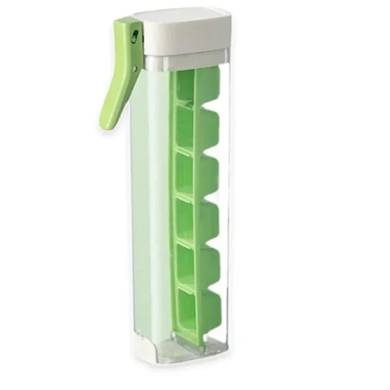 Vertical Ice Cube Maker Bottle – Space-Saving Ice Tray with Easy Release