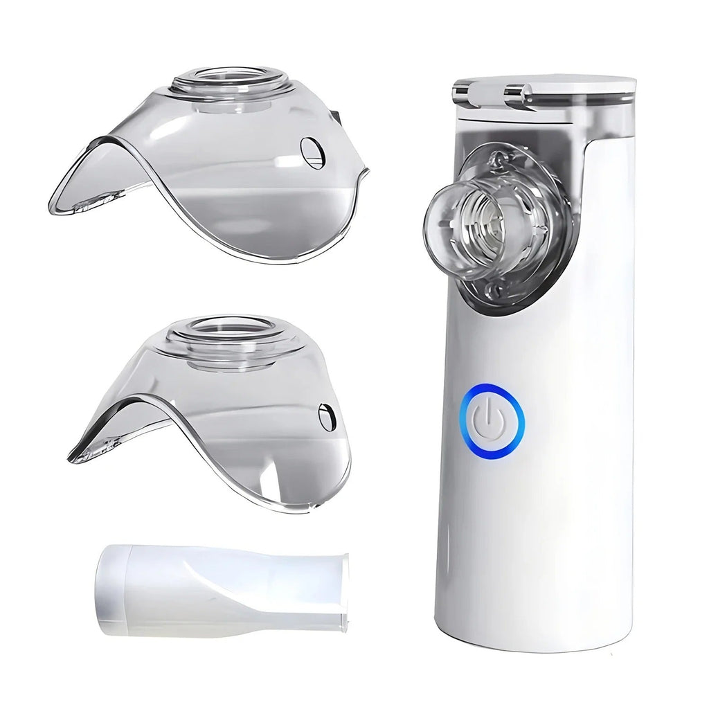 Portable Mesh Nebulizer | Handheld Nebulizer Machine for Adults & Kids (Battery/USB, Quiet Mist)