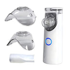 Portable Mesh Nebulizer | Handheld Nebulizer Machine for Adults & Kids (Battery/USB, Quiet Mist)