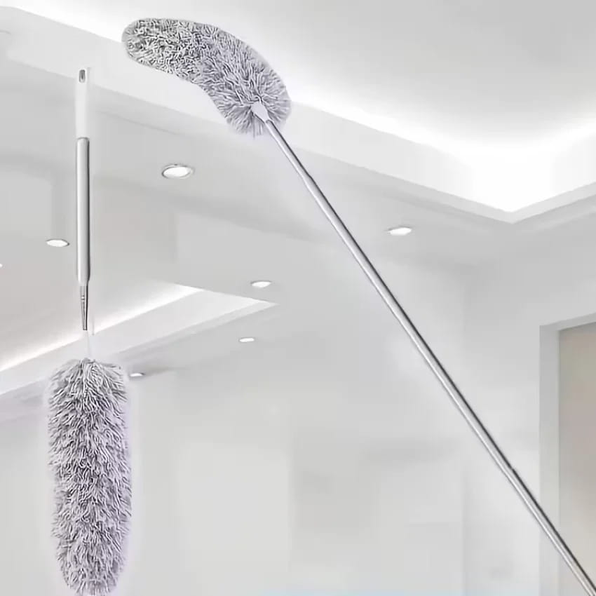 Foldable Cleaning Duster with Handle