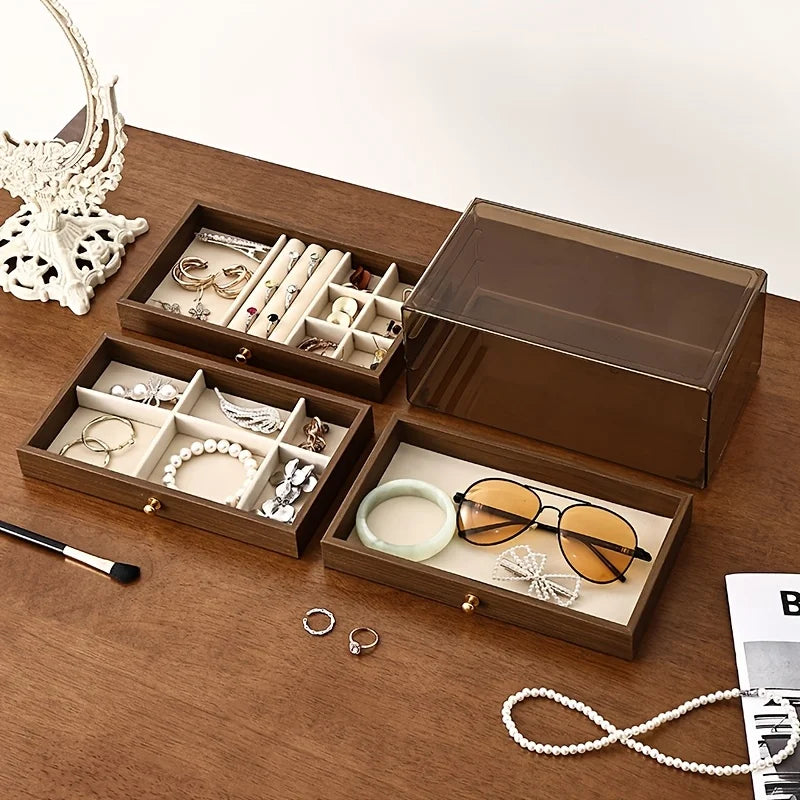 Acrylic Wooden Jewellery Box