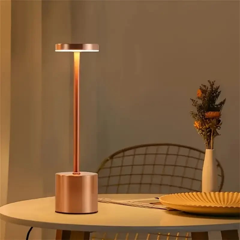 LED Desk Lamp –  Minimalist Rechargeable Table Lamp for Home & Office