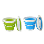 Silicone Folding Basket | Collapsible Multi-Purpose Bucket with Handle