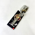 Stainless Steel Serving Tong | Decorative Floral Design | Slotted Turner