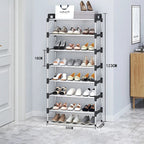 Dustproof Shoe Rack with Cover | Multi-Layer Shoe Storage Organizer