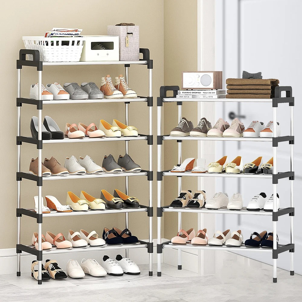 Dustproof Shoe Rack with Cover | Multi-Layer Shoe Storage Organizer