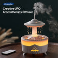 Raindrop Aroma Humidifier | Essential Oil Diffuser with Ambient Light & Remote