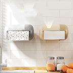 Wall Mounted Paper Towel Holder | Modern Tissue & Kitchen Roll Dispenser (22.5cm)