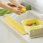 Silicone Kitchen Sink Water Splash Guard Washing Basin Anti-splash Stopper