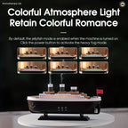 Ship-Themed Jellyfish Aroma Diffuser | Decorative Essential Oil Humidifier with Ambient Light