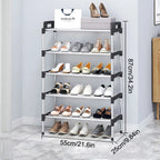 Dustproof Shoe Rack with Cover | Multi-Layer Shoe Storage Organizer